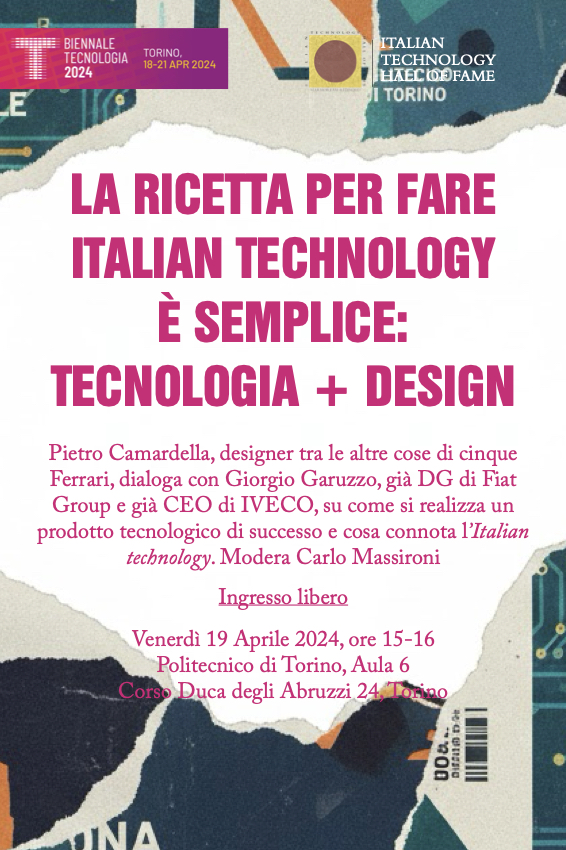 La ricetta per fare Italian technology è semplice: Tecnologia + Design