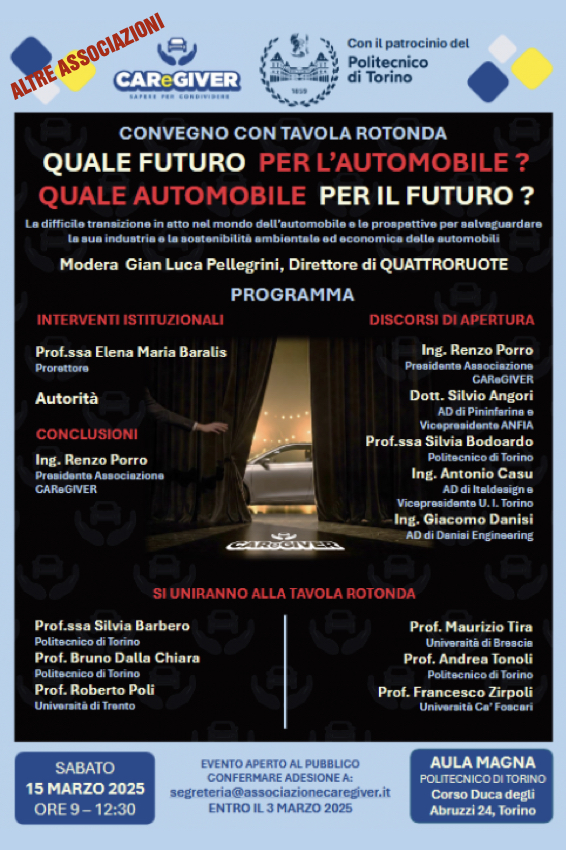 Quale futuro per l'automobile? Quale automobile per il futuro?